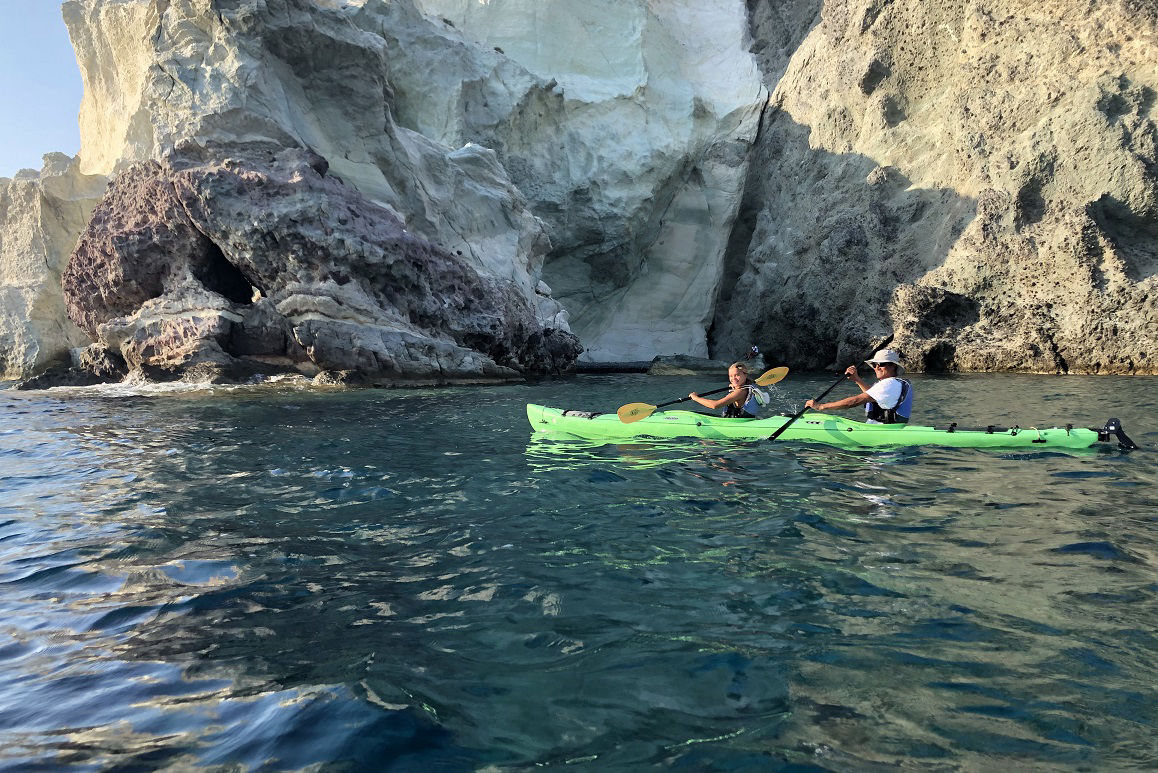 Sea Kayak - Santorini