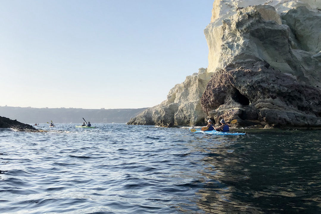 Sea Kayak - Santorini