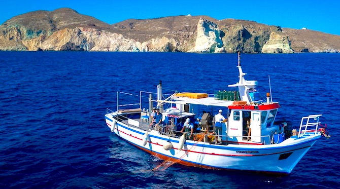Santorini Fishing Tour